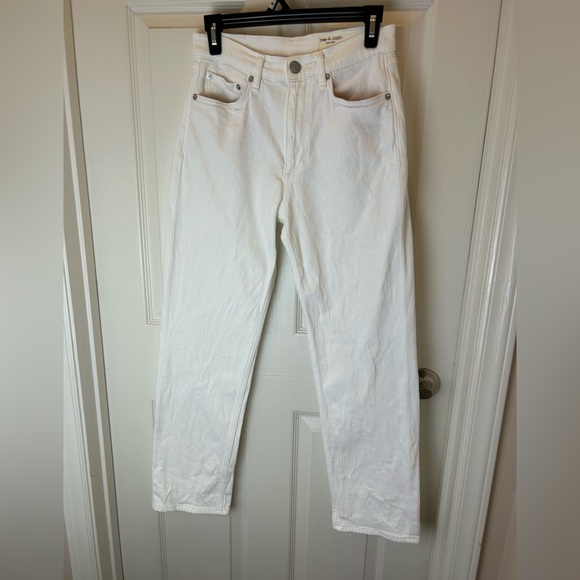 RAG & BONE WHITE JEANS SIZE 25 - Picture 1 of 10